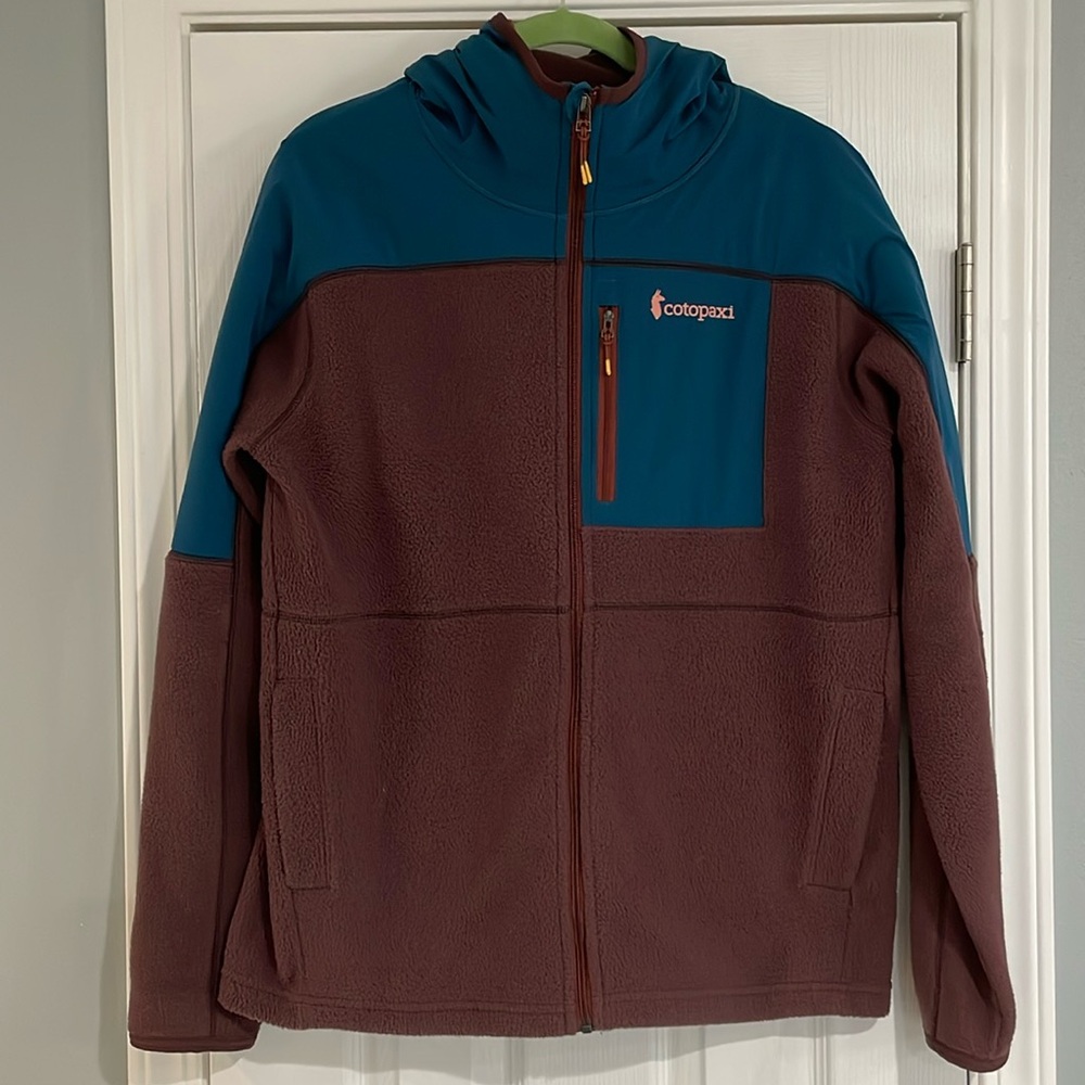 Cotopaxi Abrazo Hooded Full-Zip Fleece Jacket - Women's - Indigo/Black Iris XL